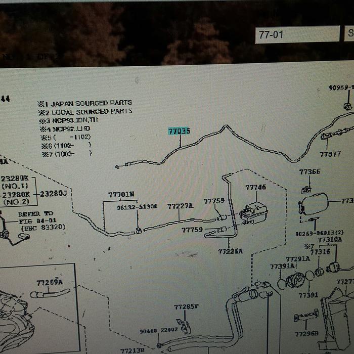 Sale Kabel Tarikan Bensin Vios-Limo-Kabel Tangki Bensin Vios-Limo Old Ori