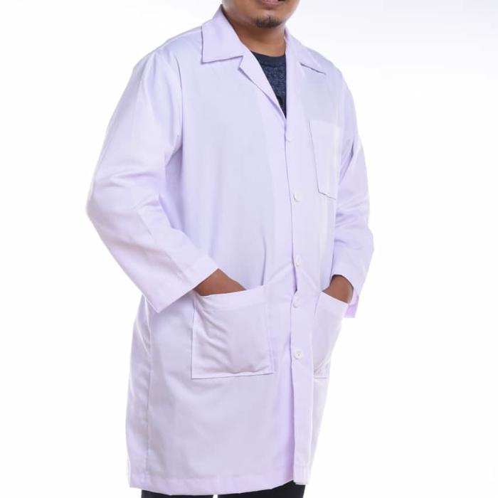 Ready - Jas Laboratorium - Baju Laboratorium - Jas Leb Lengan Panjang