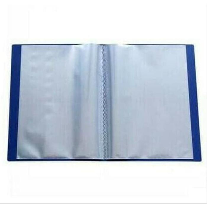 

pintar- MAP DOKUMEN PLASTIK 80 LEMBAR FOLIO F4 CLEAR HOLDER DOCUMENT HOLDER 80