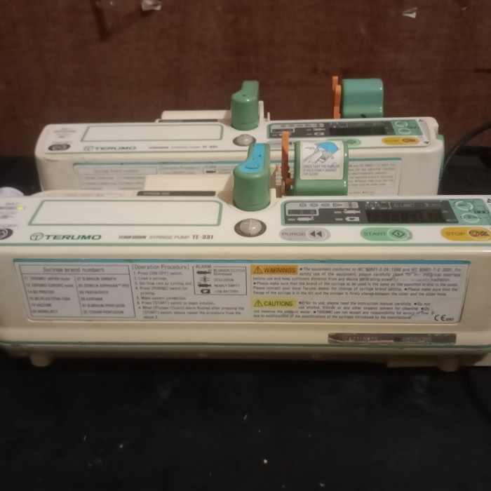syringe pump terumo te 331