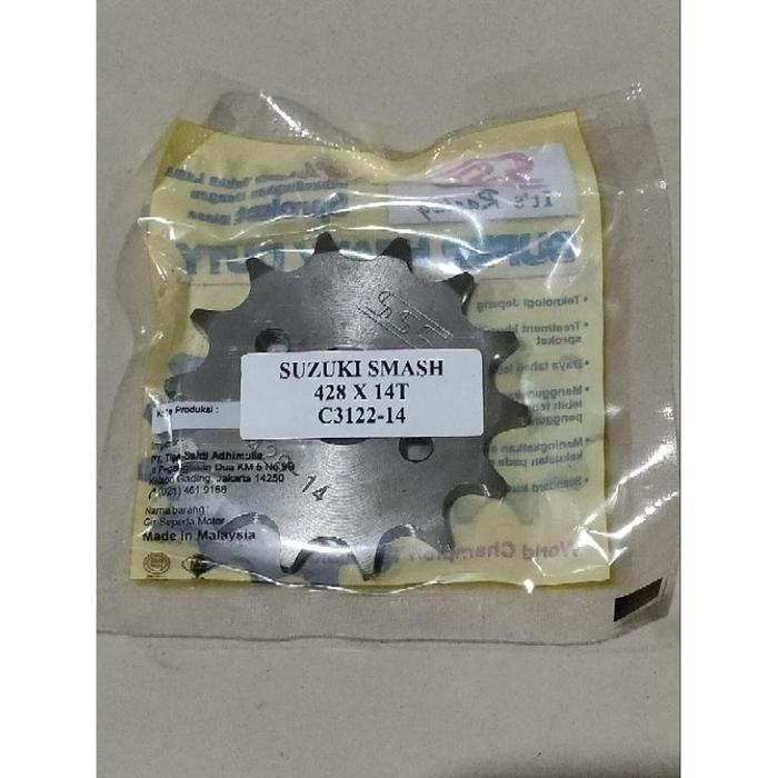 DISKON GEAR GIR DEPAN SSS 415 428 ORIGINAL SHOGUN 110 125 SMASH SUPRA X 125 SUPRA FIT SUPRA LAMA