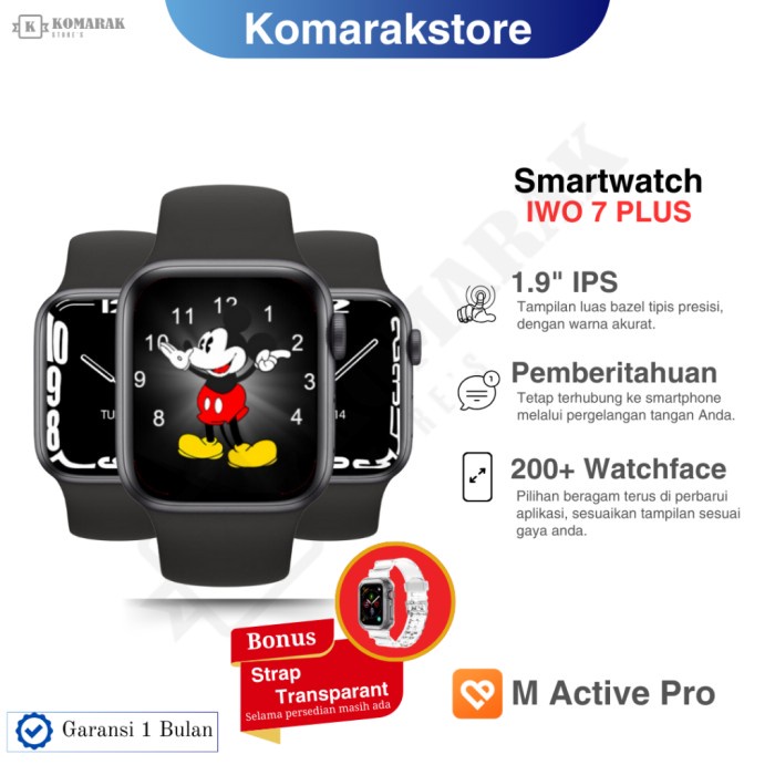 TERLARIS [CUCI GUDANG] SMARTTCH IWO 7 PLUS KOMARAK MURAH *