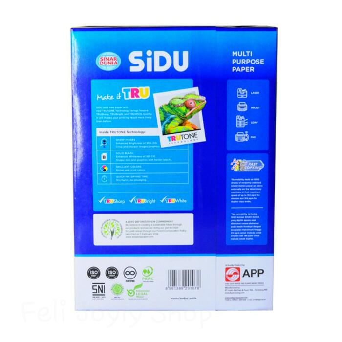 

pintar- KERTAS HVS A4 70 GRAM SIDU SINAR DUNIA COPY PAPER ONE PRINTER FOTOCOPY