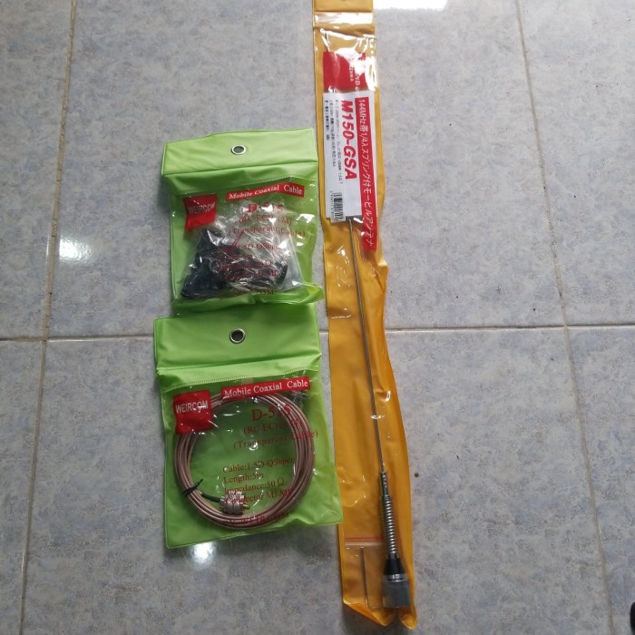 Paling Baik Paket Antena Mobil Vhf Antena M150 Gsa - Antena Radio Rig Mobil M150