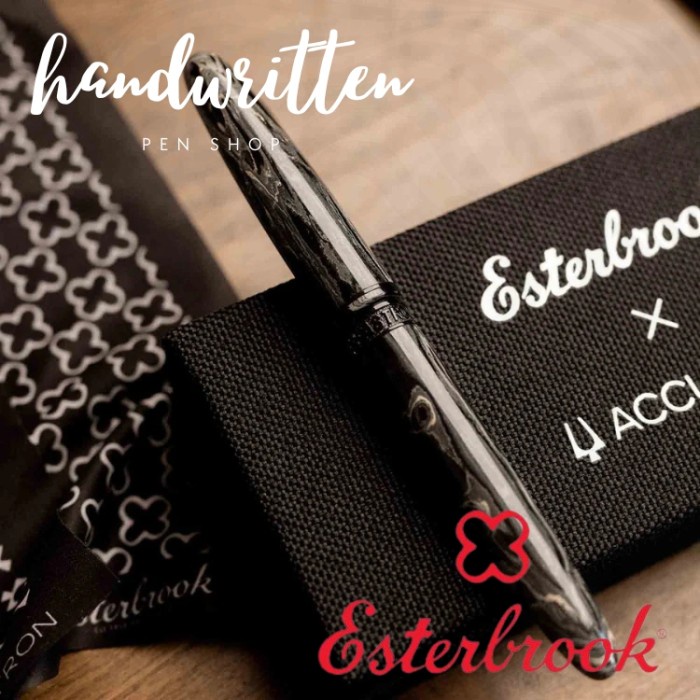 ACCUTRON X ESTERBROOK ASTRONAUT ESTIE EBONITE FOUNTAIN PEN