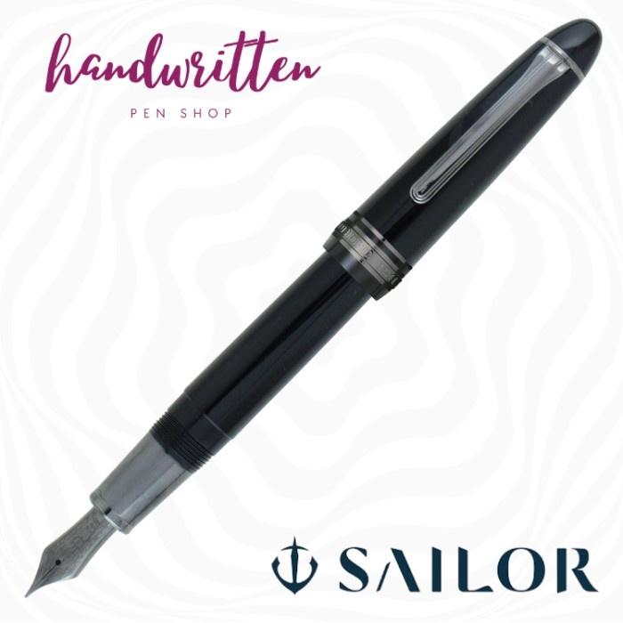 

SAILOR PROFIT 1911 LARGE BLACK LUSTER FOUNTAIN PEN
