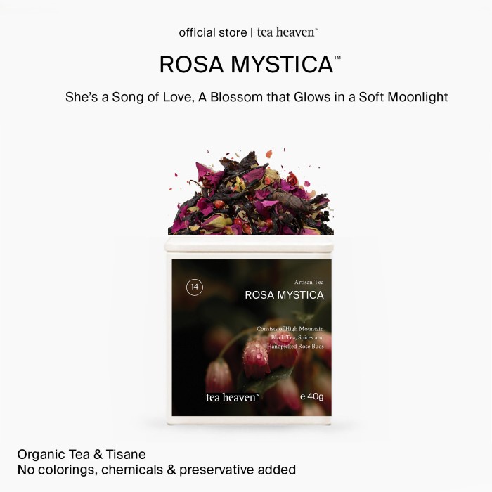 

Rosa Myica Spiced Rose B Tea Teh Hit Mawar Artisan Tea Heaven
