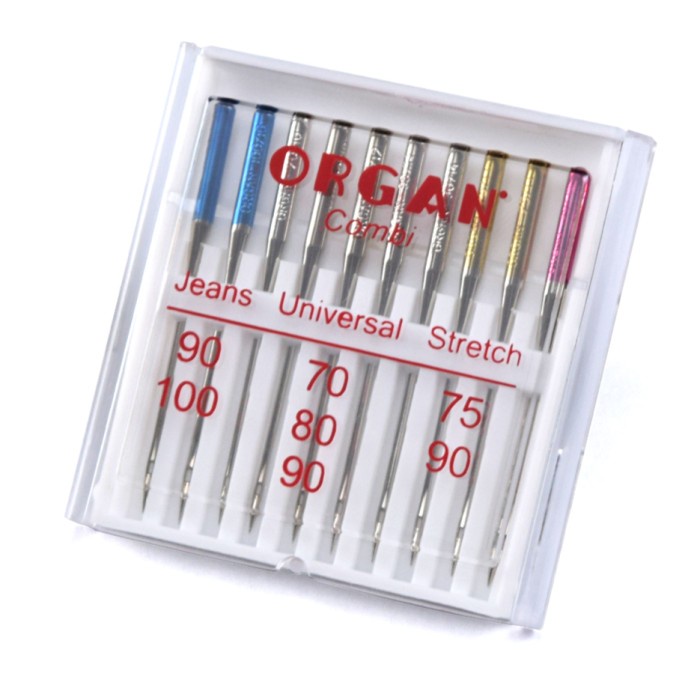 

ORGAN Needle Set - Set Jarum ORGAN COMBI JAPAN Mesin Jahit Portable
