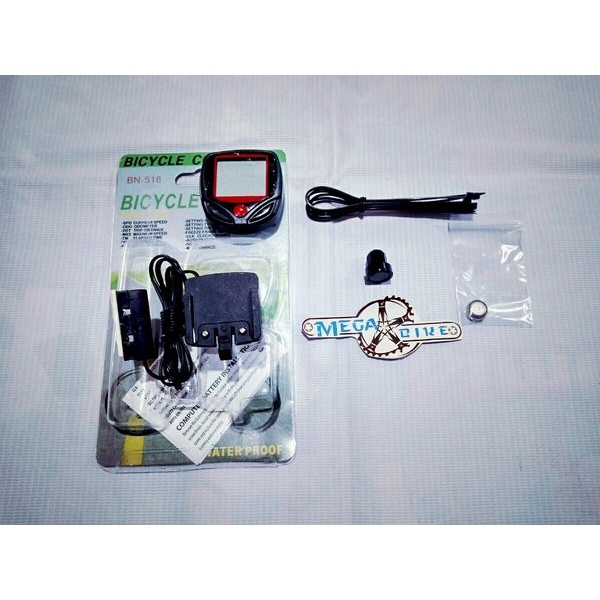 Speedometer Sepeda Waterproof Wireless Usb Rechargeable Balap Mtb Seli