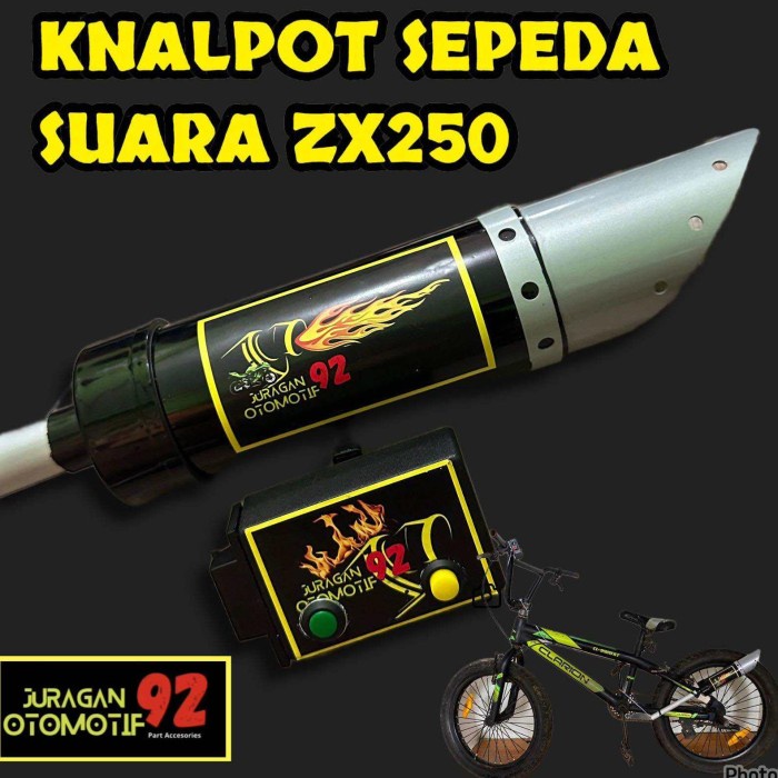 Knalpot sepeda balap/knalpot sepeda listrik / knalpot sepeda ontel /BMX / akaesoris sepeda /mainan