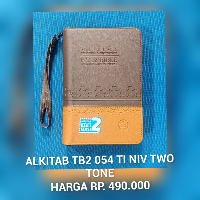 

Alkitab 054 Dua Bahasa Indonesia-Inggris (NIV - TB2) Two Tone