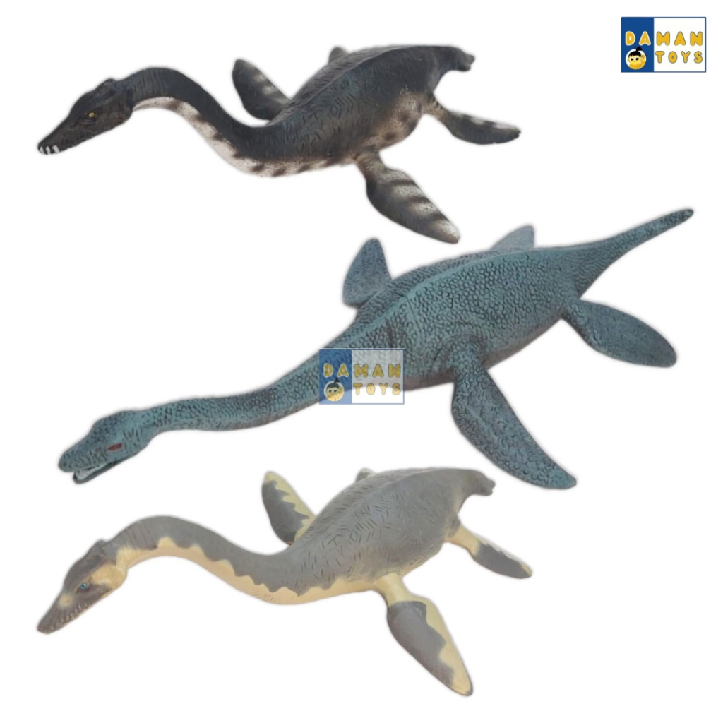 Mainan Dinosaurus Plesiosaurus Mosasaurus Dino Figure Pajangan