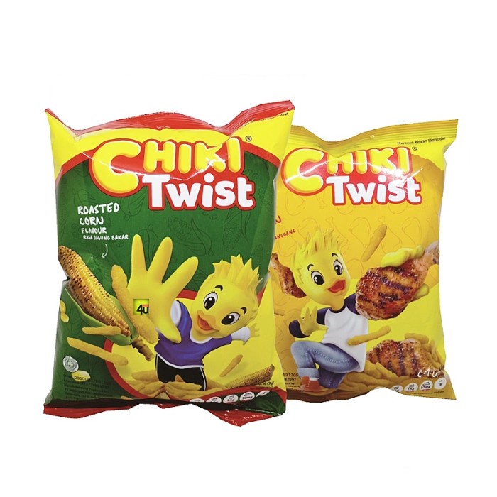 

PROMO Chiki TWIST - Makanan Ringan Ekstrudat - 40 gr UI808