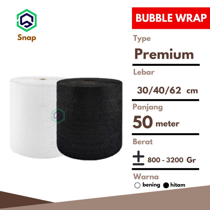 

party- Bubble Wrap Mulia Pack ASLI 62.5 m x 50 m Tebal Murah Bandung Area