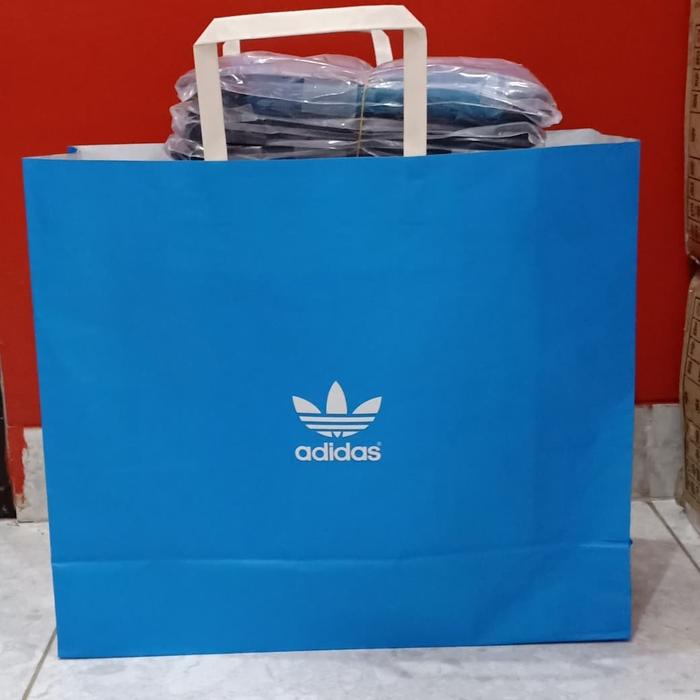 

party- Paper Bag Adidas Original Paperbag Tas Recycle anti sampah tas belanja