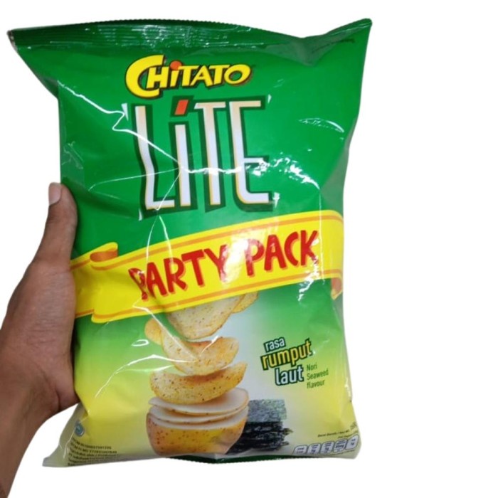 

SALE Chitato Lite Party pack 168gr Makanan Ringan Snack Cemilan Kentang FQ308
