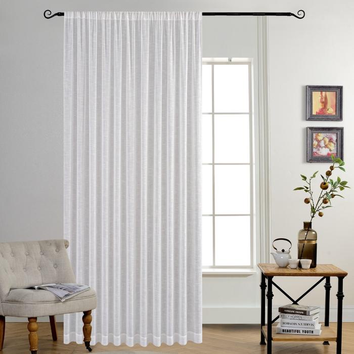 SALE Informa - Informa 280x300 Cm Vitrace Gorden Textured - Putih