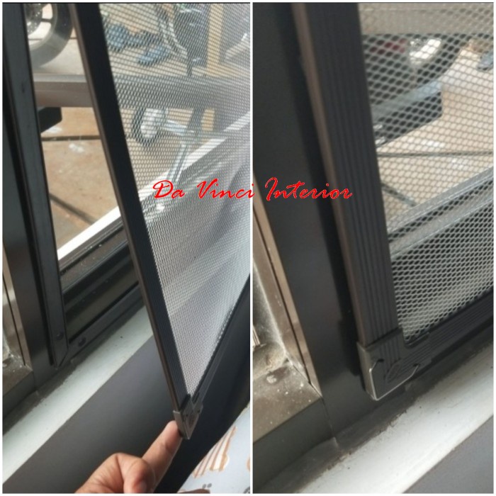 JUAL Kasa Nyamuk Aluminium List Magnet