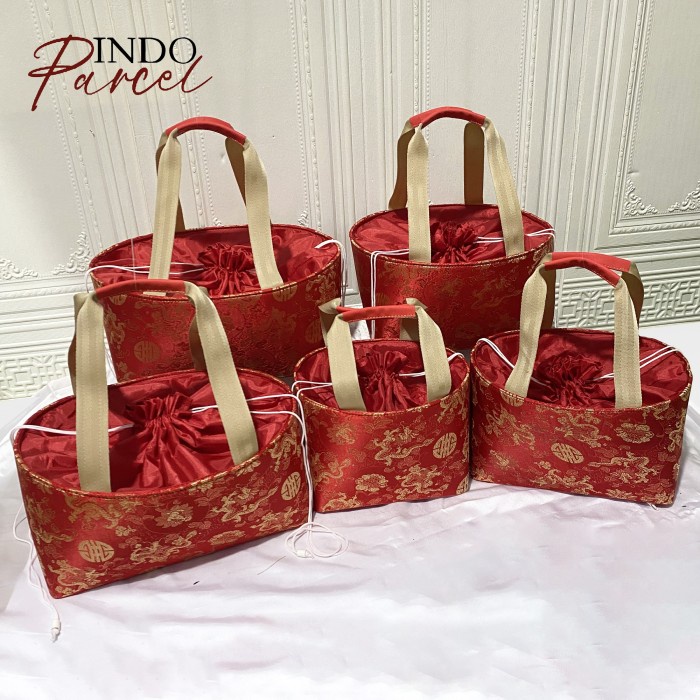 

party- INDOPARCEL - Tas Parcel Baki Cheongsam Goodie Bag Imlek Hampers Cheongsam Tas Hampers CNY