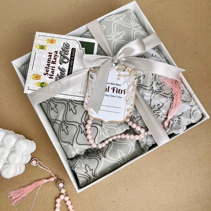 

party- Hampers Mukena / Hampers Lebaran Idul Fitri / Gift Hampers Tasbih Muslim