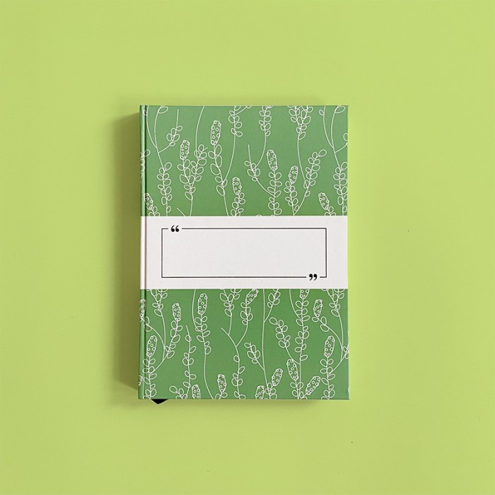 

Buku Kosong Cantik - Blank Space Green Baru