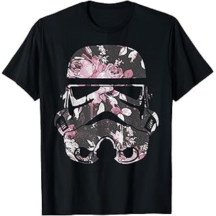 Kaos Helm Motif Bunga Stormtrooper yang Populer ARWD0658