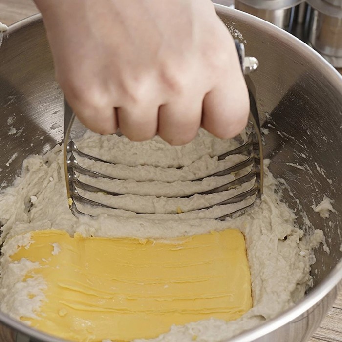 Stainless Steel Pastry Blender Pisau Pastry Untuk Mengaduk Adonan