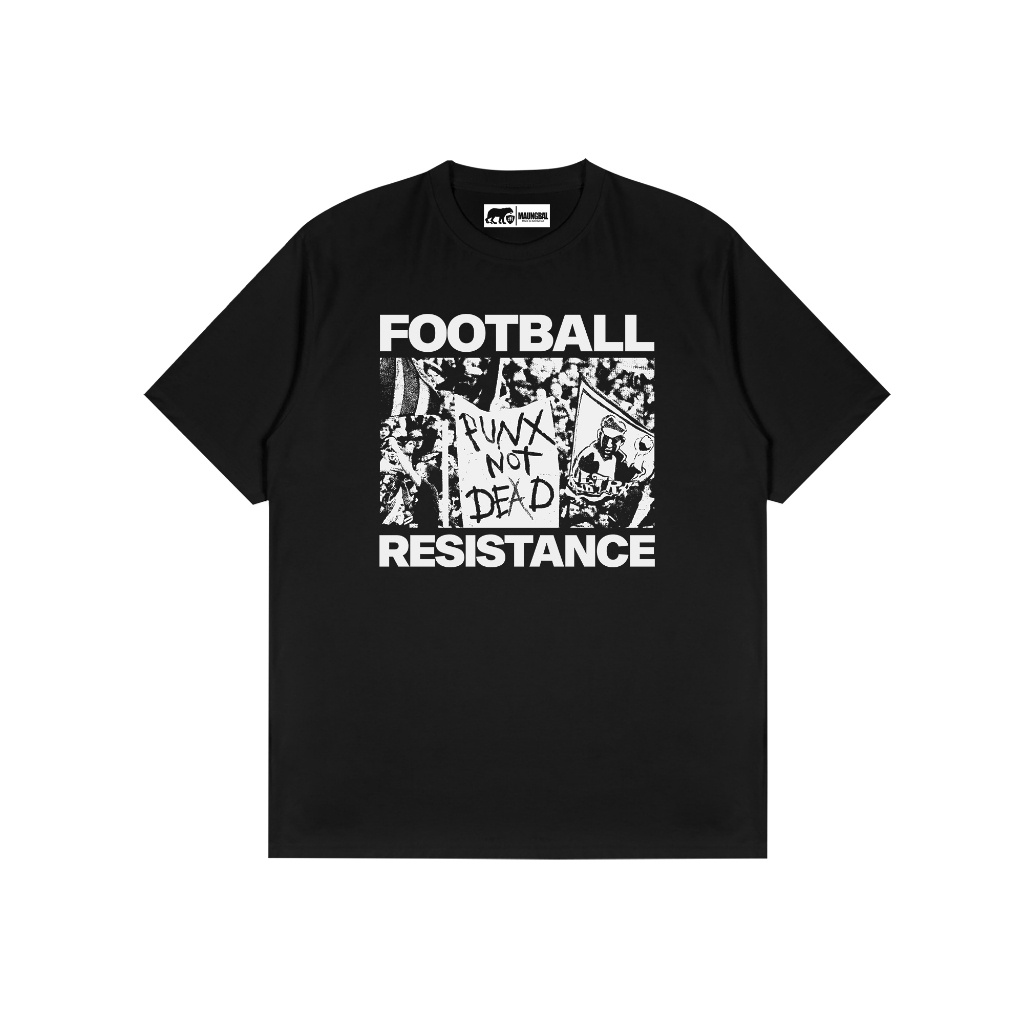 Maungbal - Football Resistance - Casual Football - Kaos Pria - Unisex VFM/