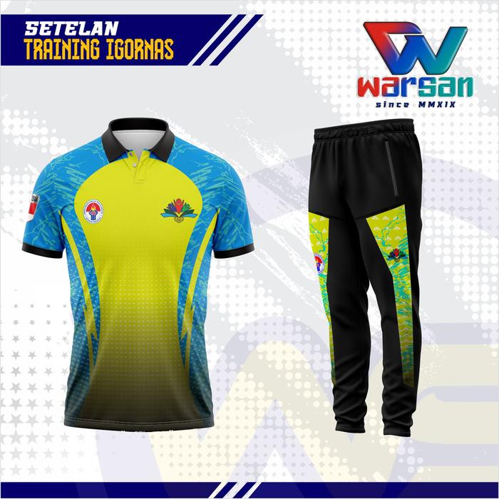 Best- SERAGAM OLAHRAGA IGORNAS / SETELAN IGORNAS / JERSEY WANGKI IGORNAS SET / KAOS POLO GURU