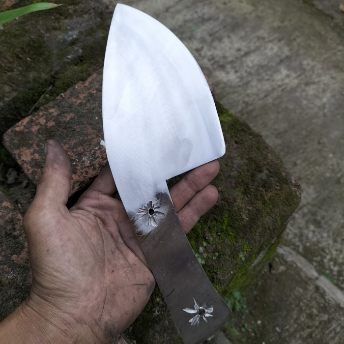 PREMIUM pisau ikan tuna pisau daging super tajam halus bahan baja serkel proses sepuh oli sepuhan