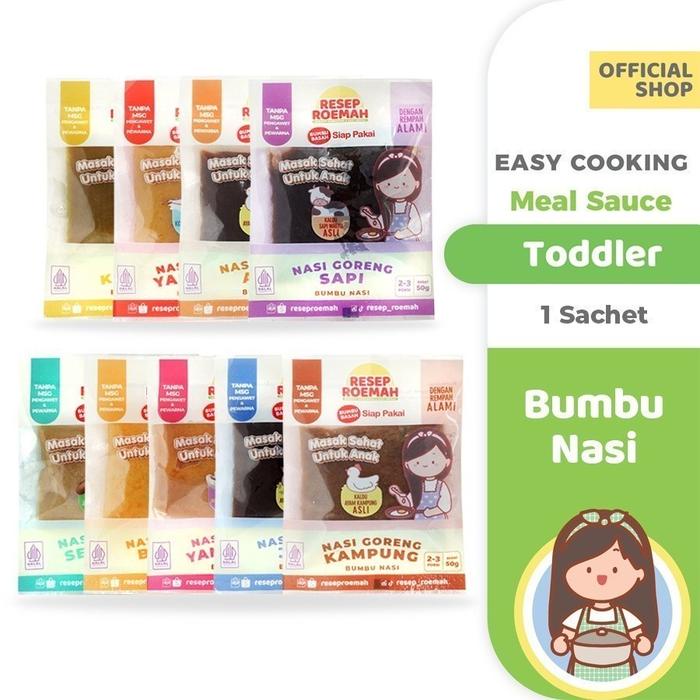 

IH627 Resep Roemah Bumbu Nasi / Bumbu Instan Anak / Kids Instant Seasoning Homemade / Bumbu Masak /