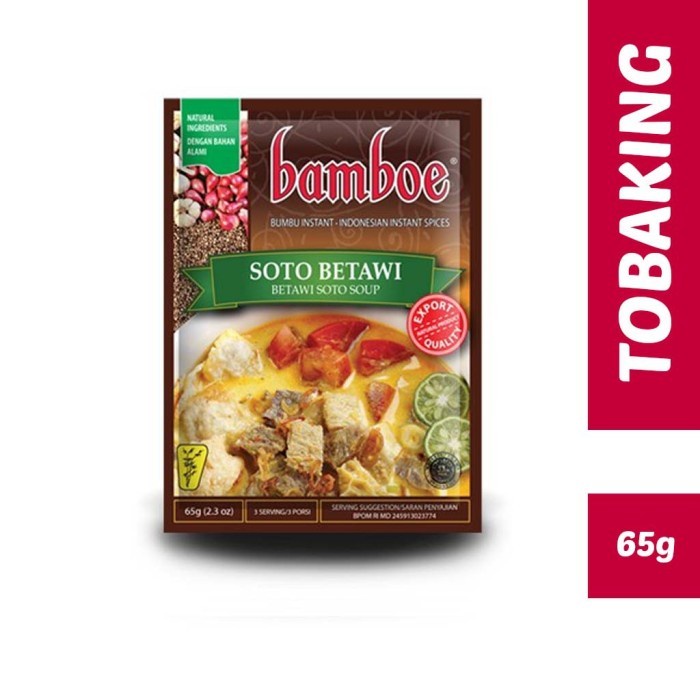 

RS358 Bamboe soto betawi bumbu instan PROMO