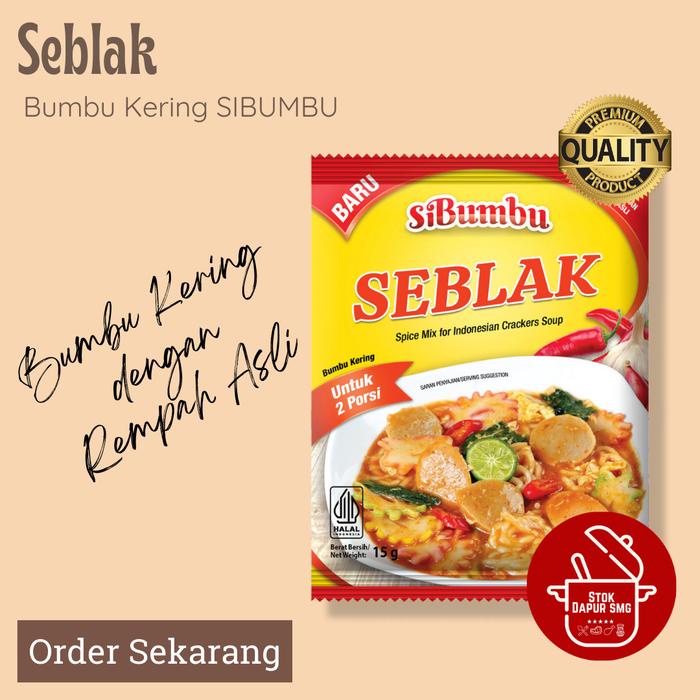 

ET340 SiBumbu BAMBOE Bumbu Masak Kering Bubuk Instan All Varian FREE ONGKIR