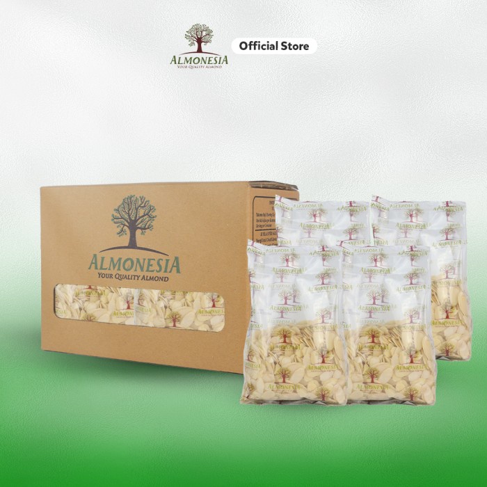 

Lezat- Almonesia Sliced Almond - 4 x 250gr