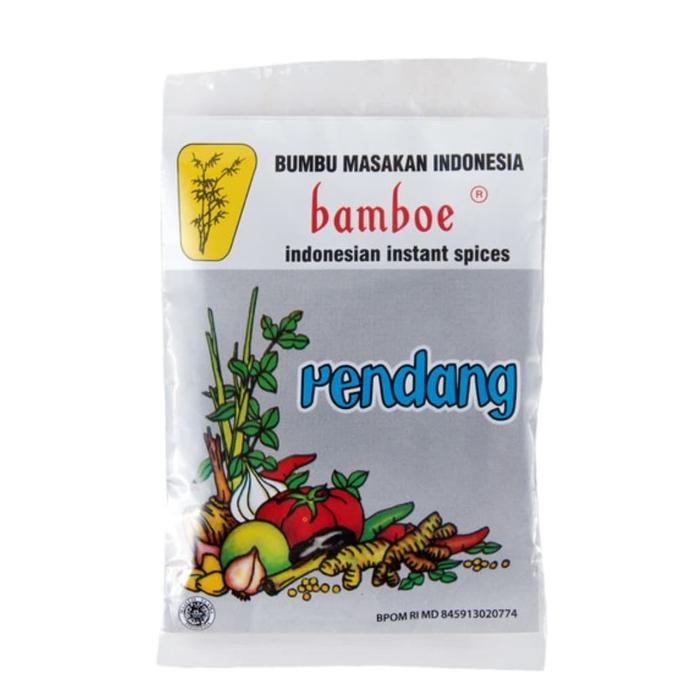 

CG604 BUMBU MASAKAN INDONESIA BAMBOE INSTAN - RENDANG - KEMASAN EKONOMIS BIG SALE