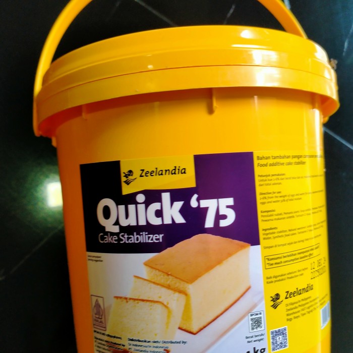 

Lezat- sp quick 75 1kg /zeelandia pengembang kue