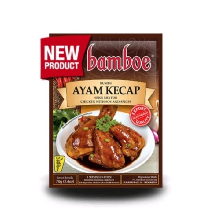 

YE460 Bamboe bumbu instan ayam kecap 70 gr TERMURAH