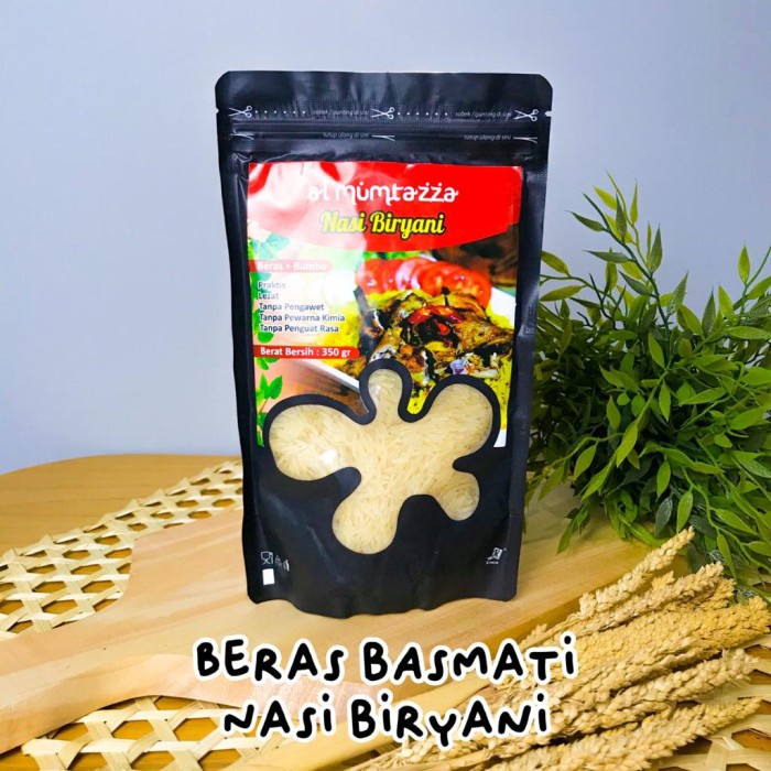 

Lezat- Beras Basmati Bumbu - Nasi Instant Al-Mumtazza - Nasi Biryani - 350gr