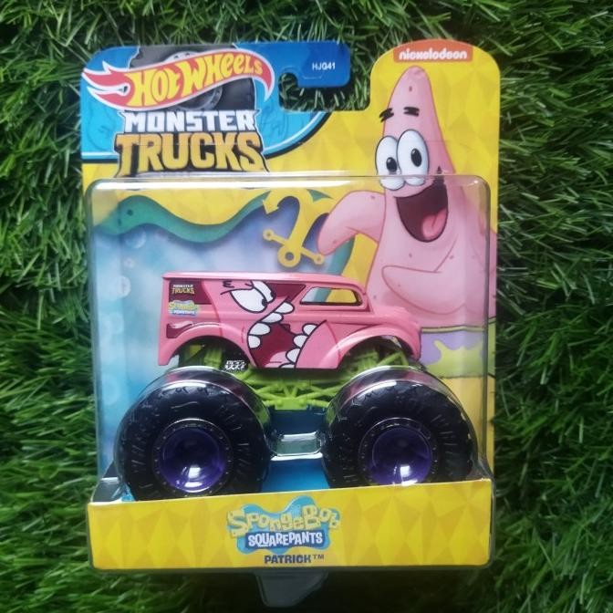 HOTWHEELS MONSTER TRUCK SPONGEBOB PATRICK