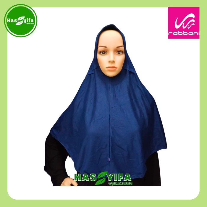 Kerudung Instant Rabbani Anak Sekolah Innova Lx Biru Dongker