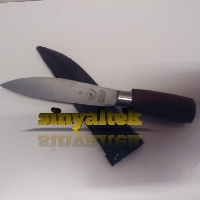 PREMIUM Pisau daging cap garpu 10" - pisau sembelih + sarung, Germany