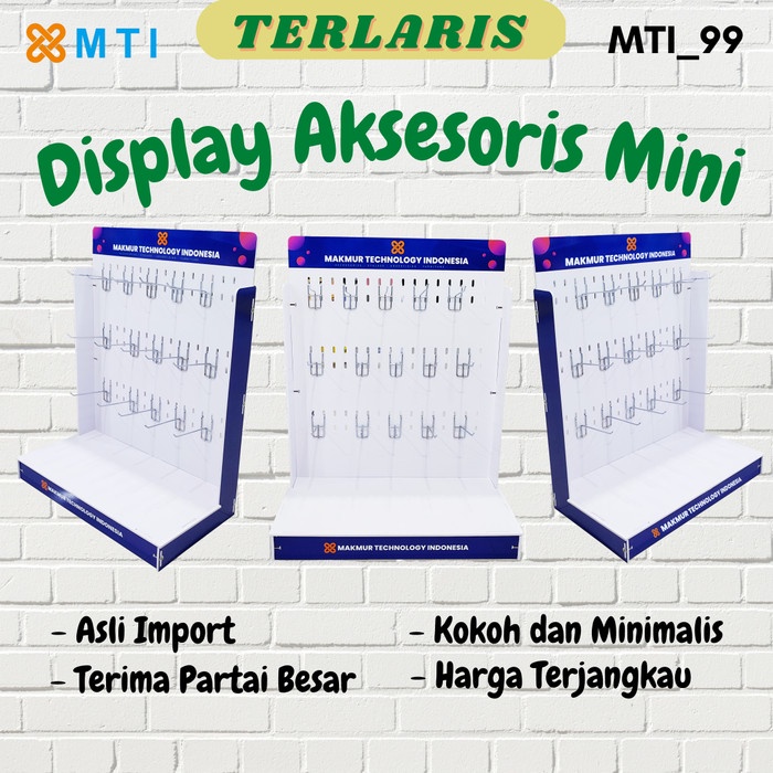 PREMIUM RAK CONTER/RAK AKSESORIS/RAK JUALAN/RAK GANTUNGAN/RAK MINI