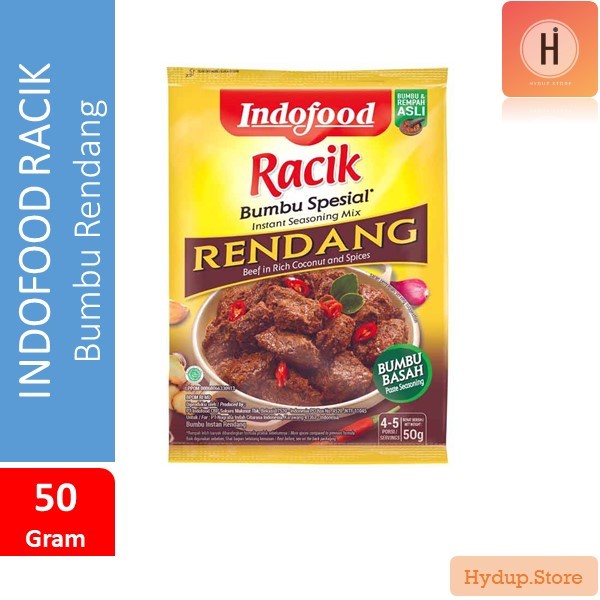 AL564 Indofood Bumbu Instan Rendang Kemasan 50 Gr STOK TERBATAS
