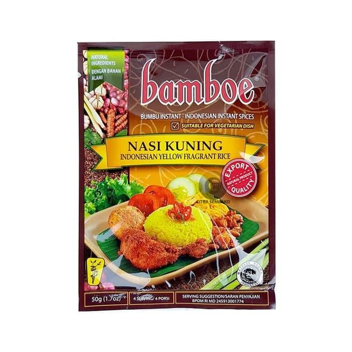 

FU230 Bamboe Nasi Kuning / Bumbu instan 50 gr FREE ONGKIR