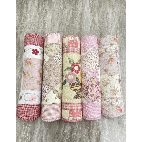 PREMIUM keset kaki shabby 5 motif alas kaki shabbychic cantik quilt cotton mat