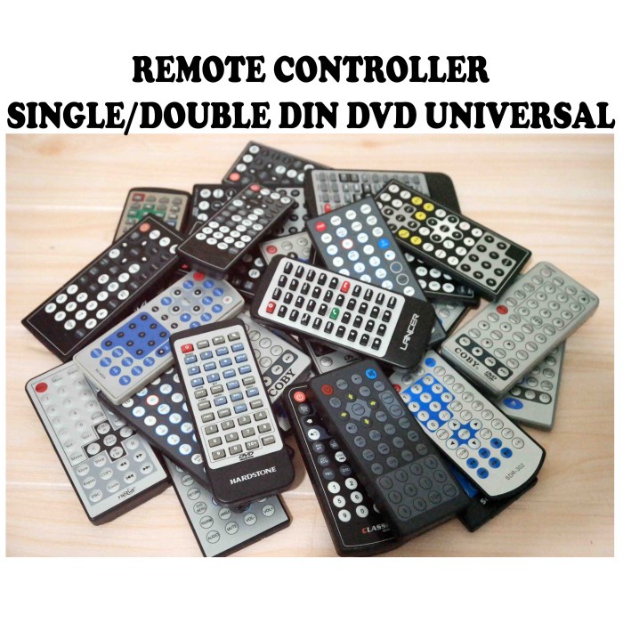 PREMIUM Remote Control Single Din Double Din DVD Universal