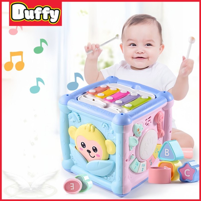 PREMIUM Mainan Pencerahan Multifungsi Musik Bayi/Mainan Edukasi Anak 1 Tahun