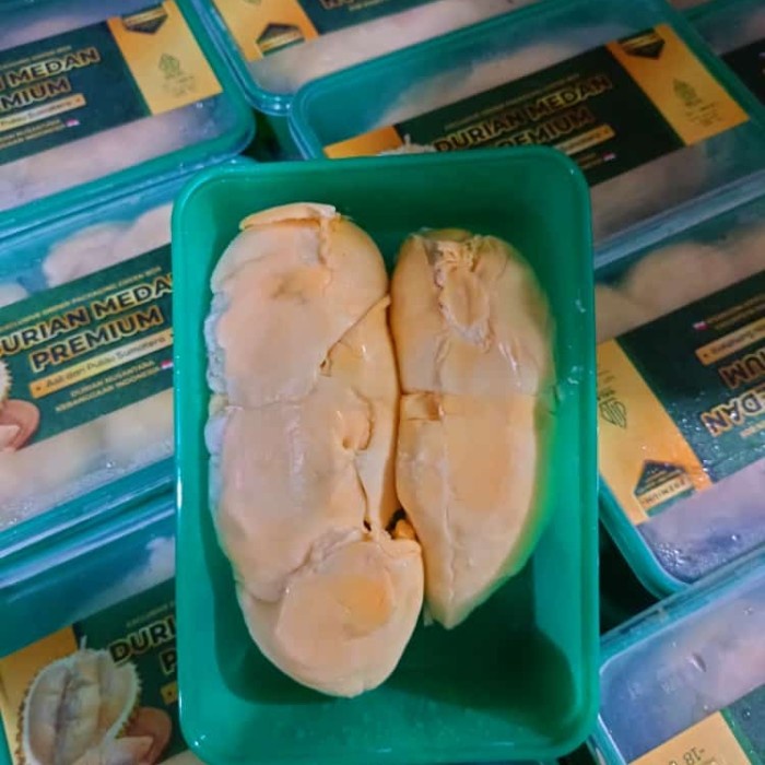 

Lezat- Durian kupas premium green box 500 gram