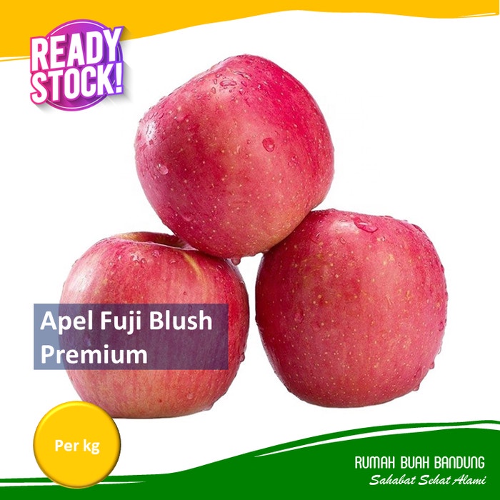 

Lezat- Apel Fuji Blush Premium Per Kg .... Maniiis Banget!