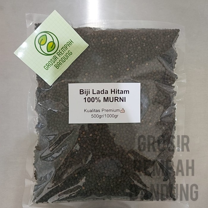 

Lezat- Biji Lada Hitam Butir Bersih Pilihan / Rempah / Kualitas Terbaik